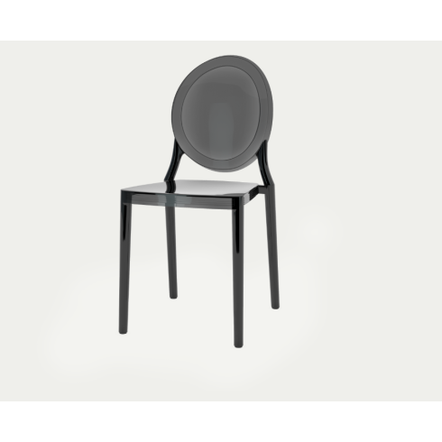 Lot de 2 chaises polycarbonate LAFAYETTE