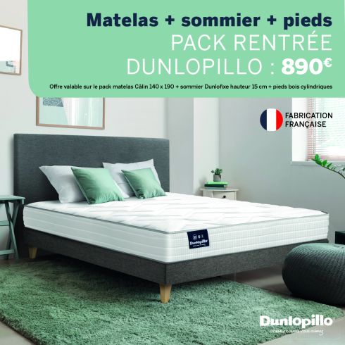 Lit Pack Câlin par Dunlopillo